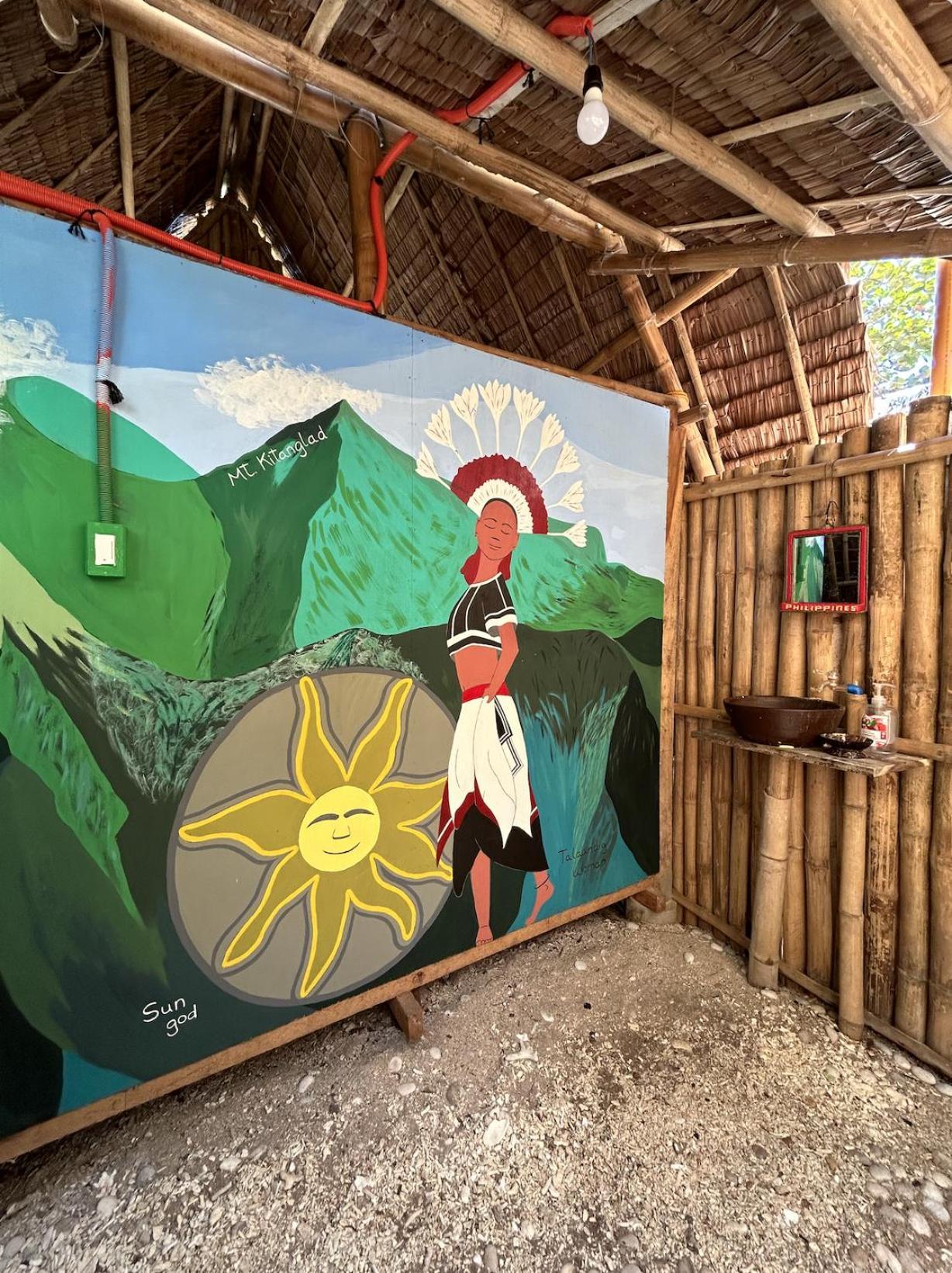 Хостел Tribal Huts Community Daanbantayan Экстерьер фото